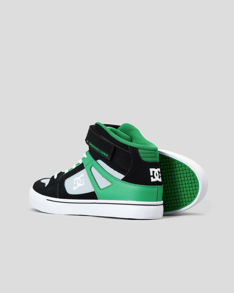 DC Shoes Boys' Pure Hi-Top EV Shoes for Mens