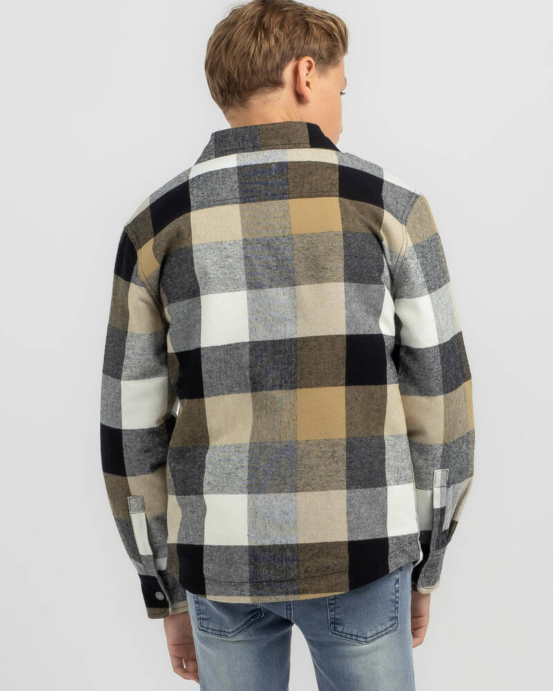 Skylark Boys' Bronzed Long Sleeve Shirt for Mens