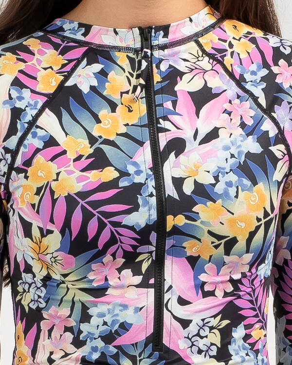 Billabong Girls' Peaceful Palms Long Sleeve Surfsuit for Womens