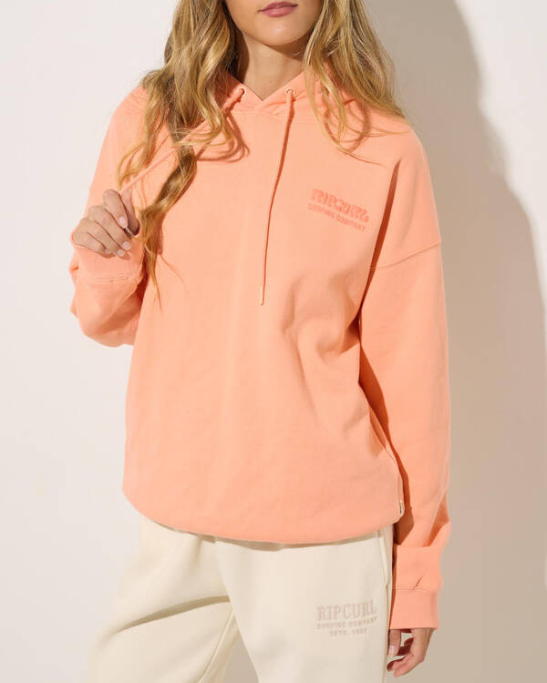 Rip Curl Surf Puff Heritage Hoodie for Womens