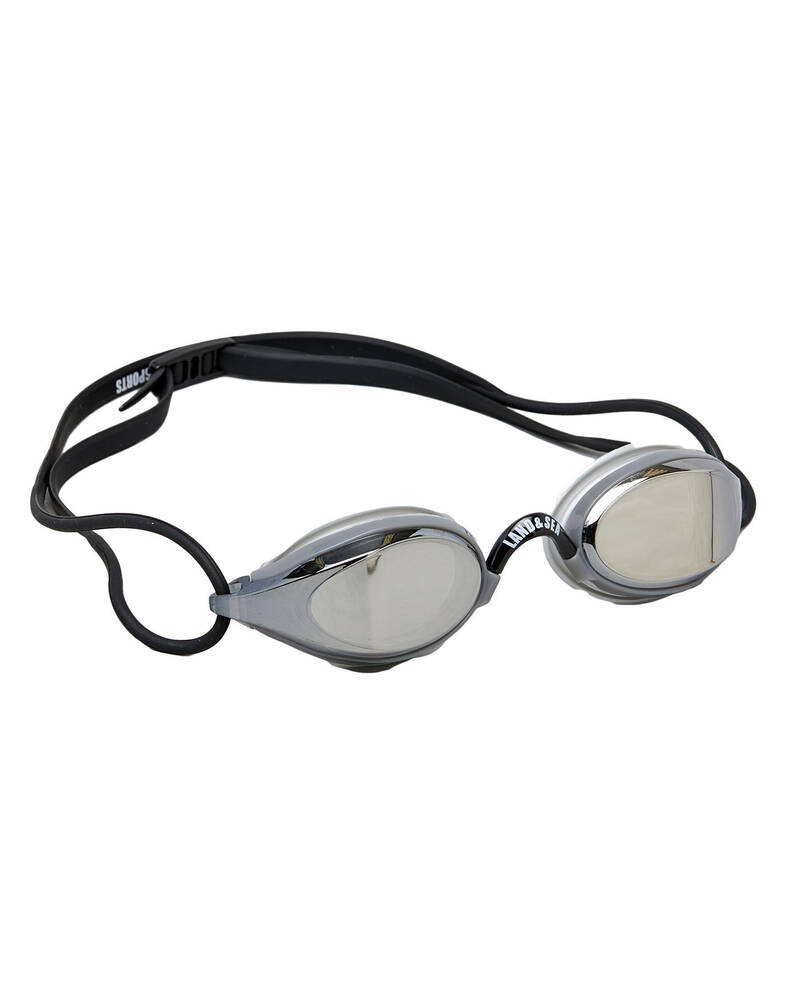 Land & Sea Sports Mirror Race Goggles for Unisex