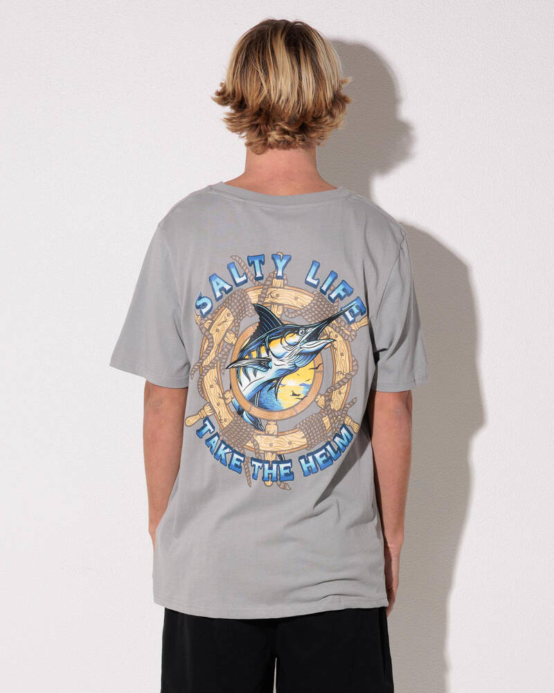 Salty Life Deep Water Helm T-Shirt for Mens