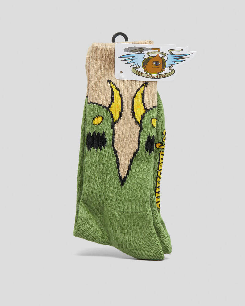 Toy Machine Sketchy Monster Socks for Mens