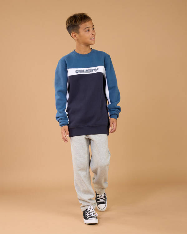 Rusty Boys' Pod Racer Crewneck Sweatshirt for Mens