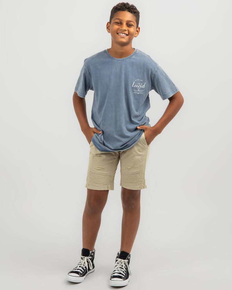 Lucid Boys' Boulevard Walk Shorts for Mens