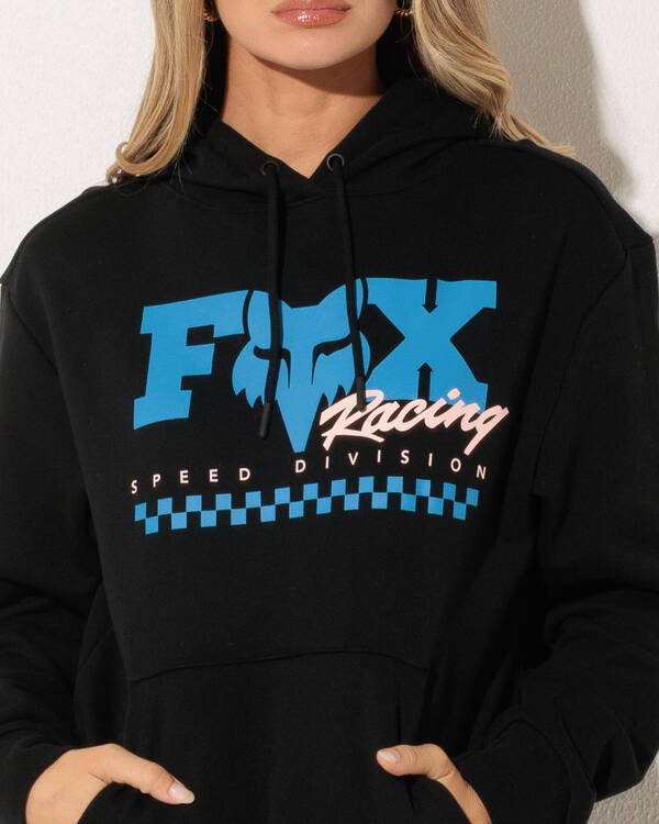 Fox Checker Hoodie for Womens