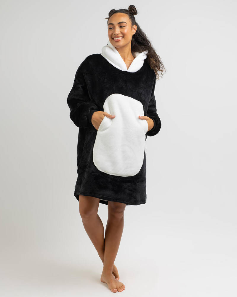 Mooloola Panda Hooded Blanket for Womens