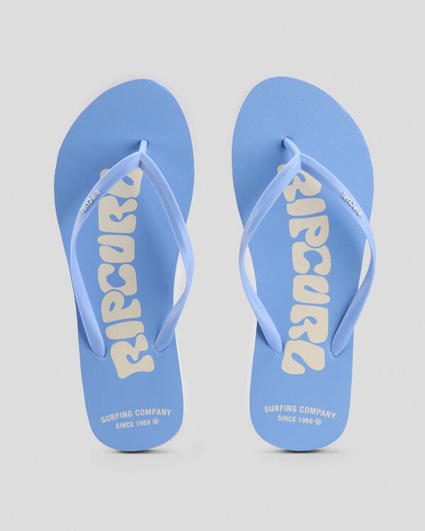 Rip Curl Icons Of Surf Bloom Open Toe Thongs for Womens