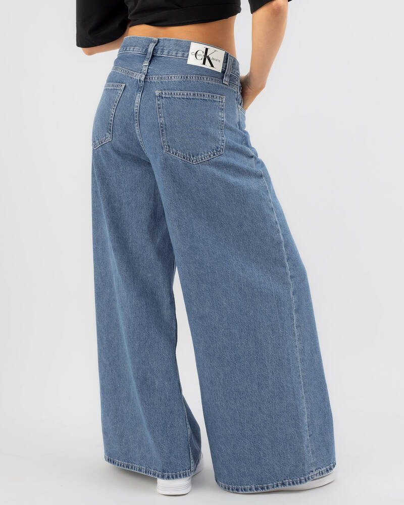 Calvin Klein Low Rise Loose Jeans for Womens
