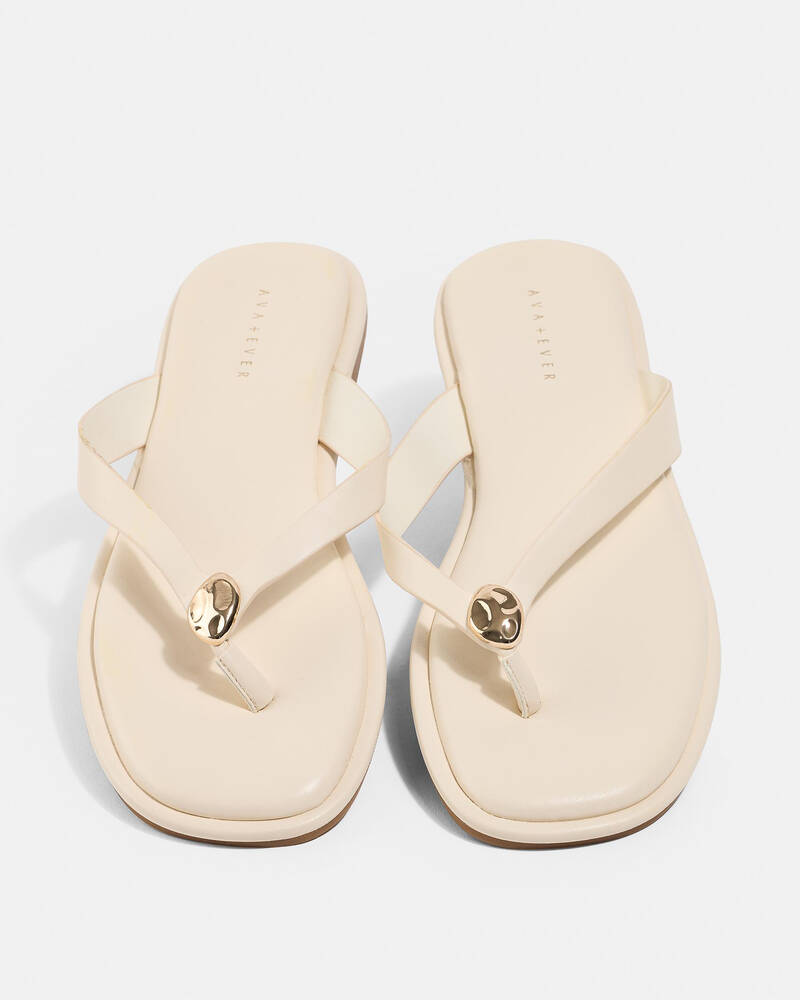 Ava And Ever Luna Thong Slide Sandals for Womens