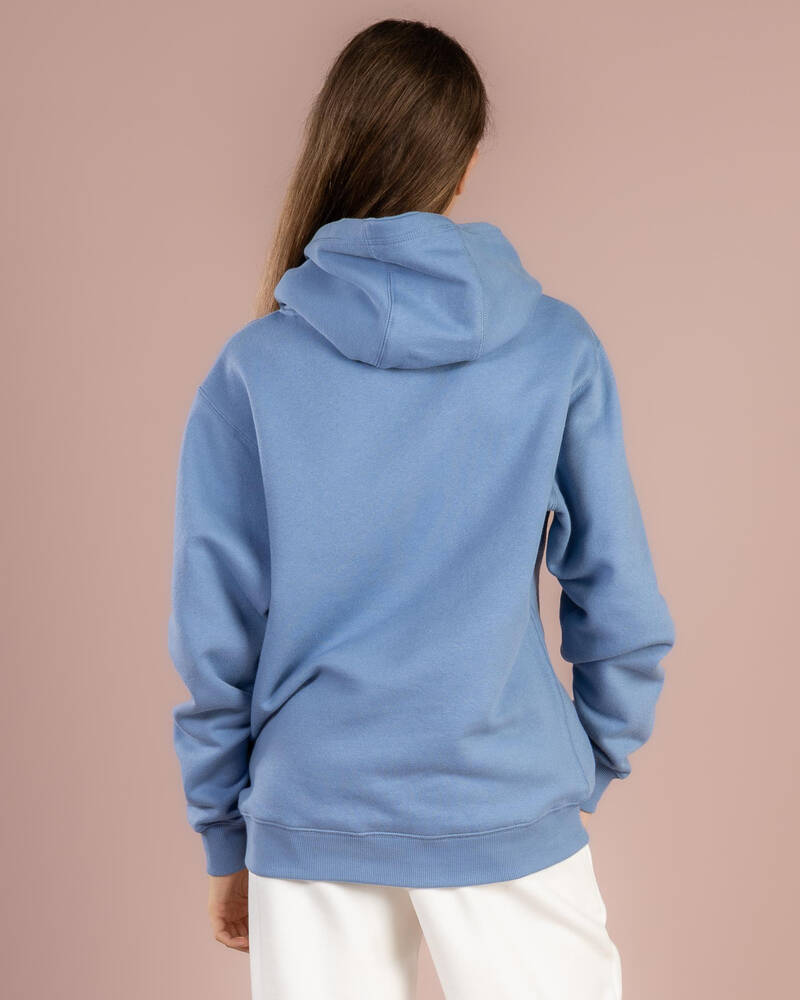 Champion Girls' Puff Script Hoodie for Womens