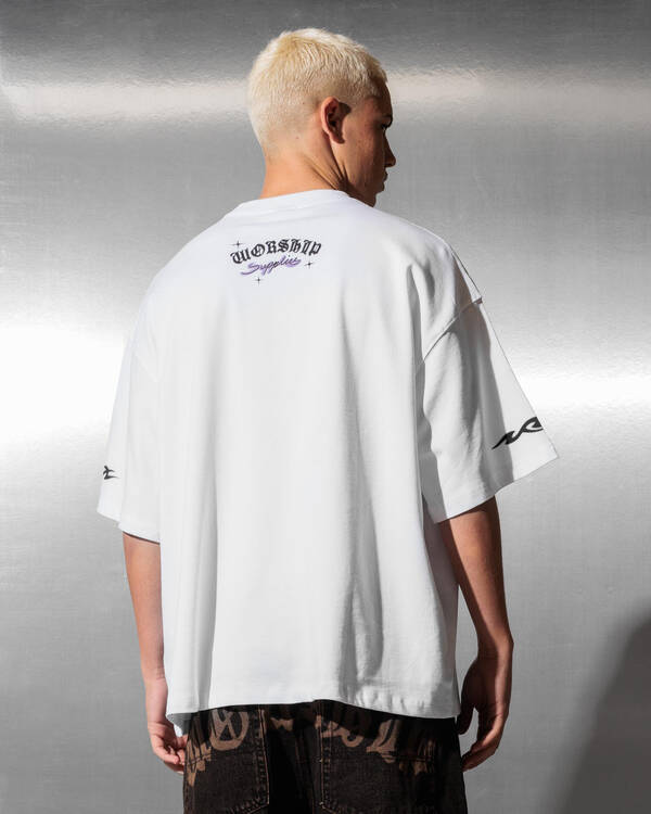 Worship Supplies Anderson Box Crop T-Shirt for Mens