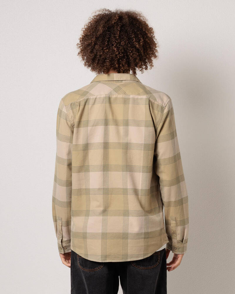 RVCA That'll Work Flannel Long Sleeve Shirt for Mens