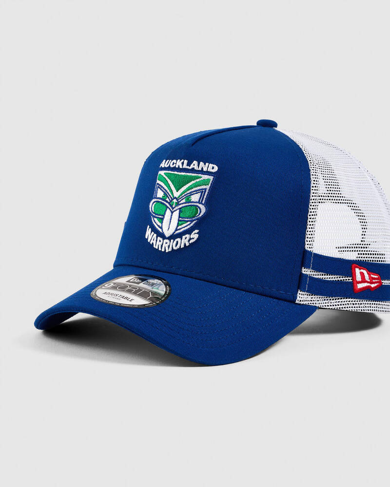 New Era Retro New Zealand Warriors 9Forty A-Frame Trucker Cap for Mens