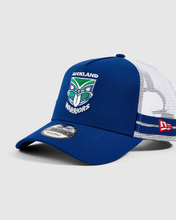 New Era Retro New Zealand Warriors 9Forty A-Frame Trucker Cap for Mens