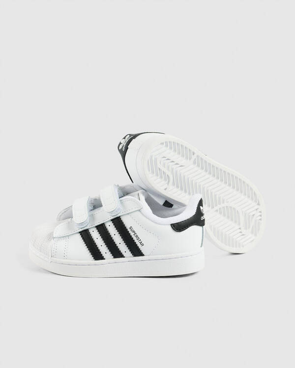 adidas Toddlers' Superstar II Comfort Closure Shoes for Unisex