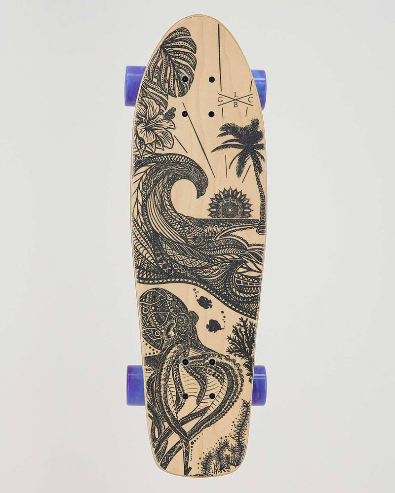 Gold Coast Longboards Aloha 28" Cruiser Skateboard for Womens
