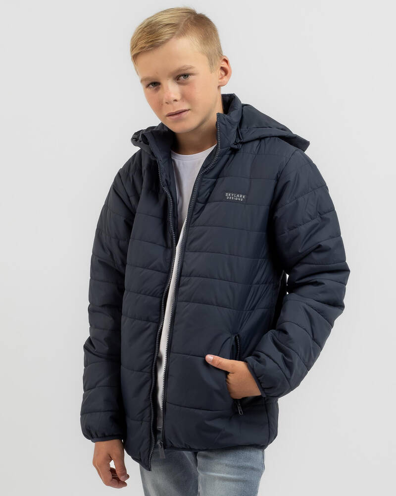 Skylark Boys' Cadet Puffer Jacket for Mens