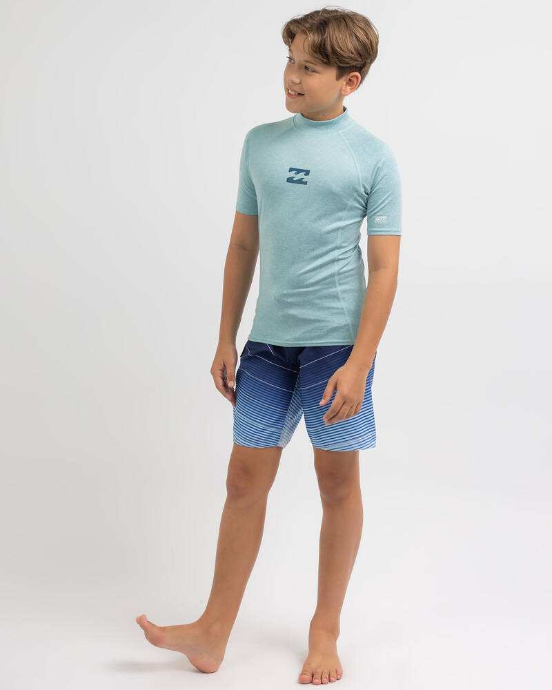 Billabong Boys' All Day Wave Sort Sleeve Wet Shirt for Mens