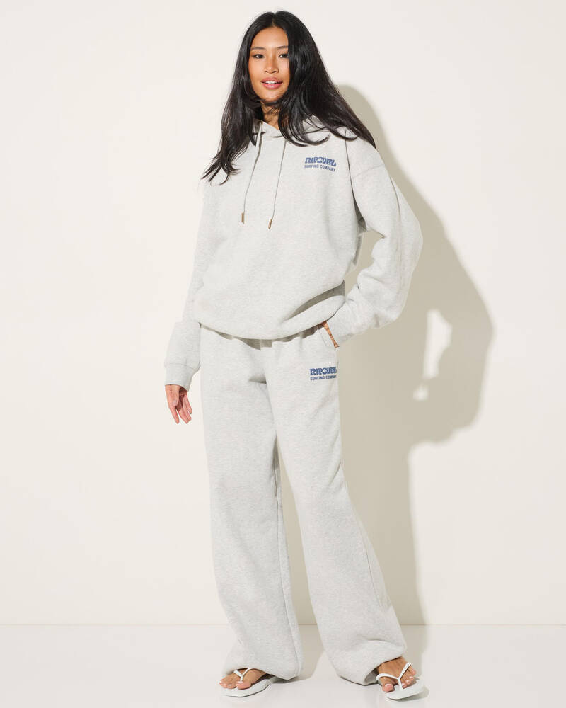 Rip Curl Surf Puff Wide Leg Trackpants for Womens