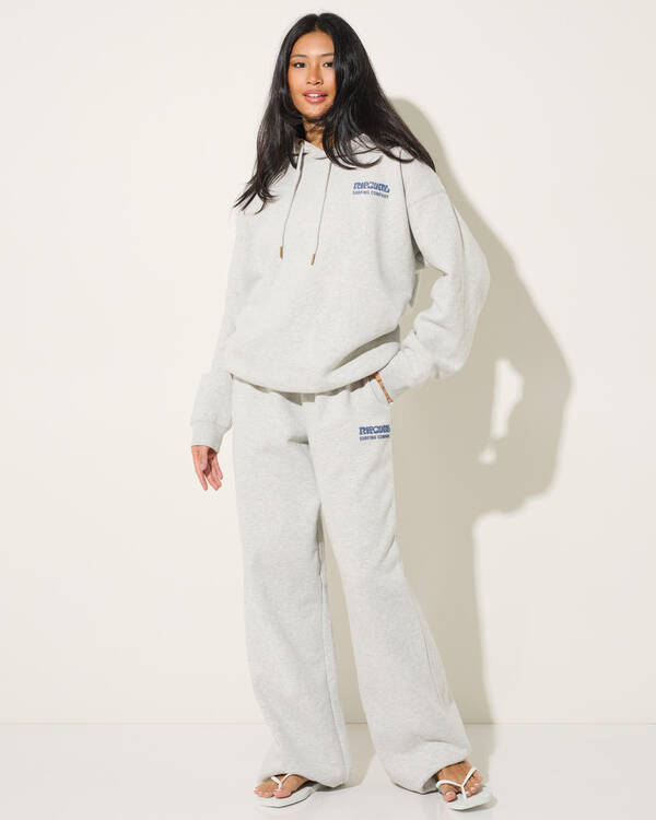 Rip Curl Surf Puff Wide Leg Trackpants for Womens