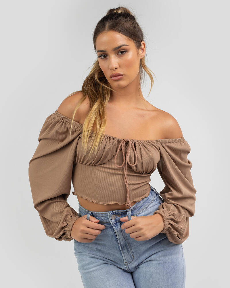 MRKT. Caitlin Top for Womens