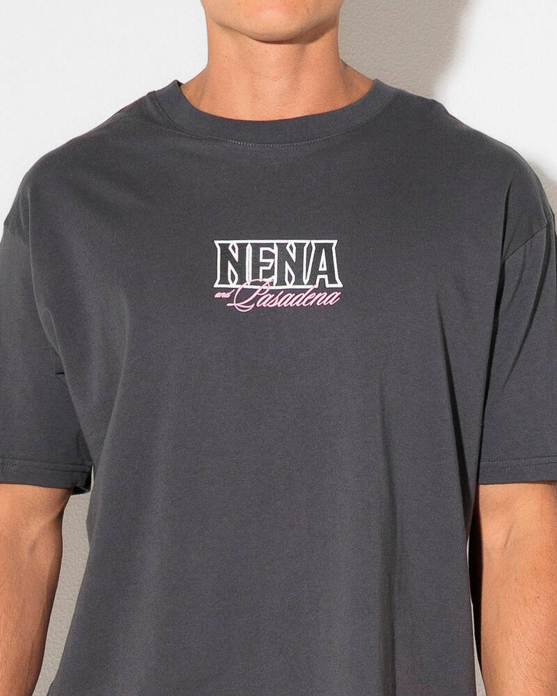 Nena & Pasadena Maurosa Box Fit T-Shirt for Mens