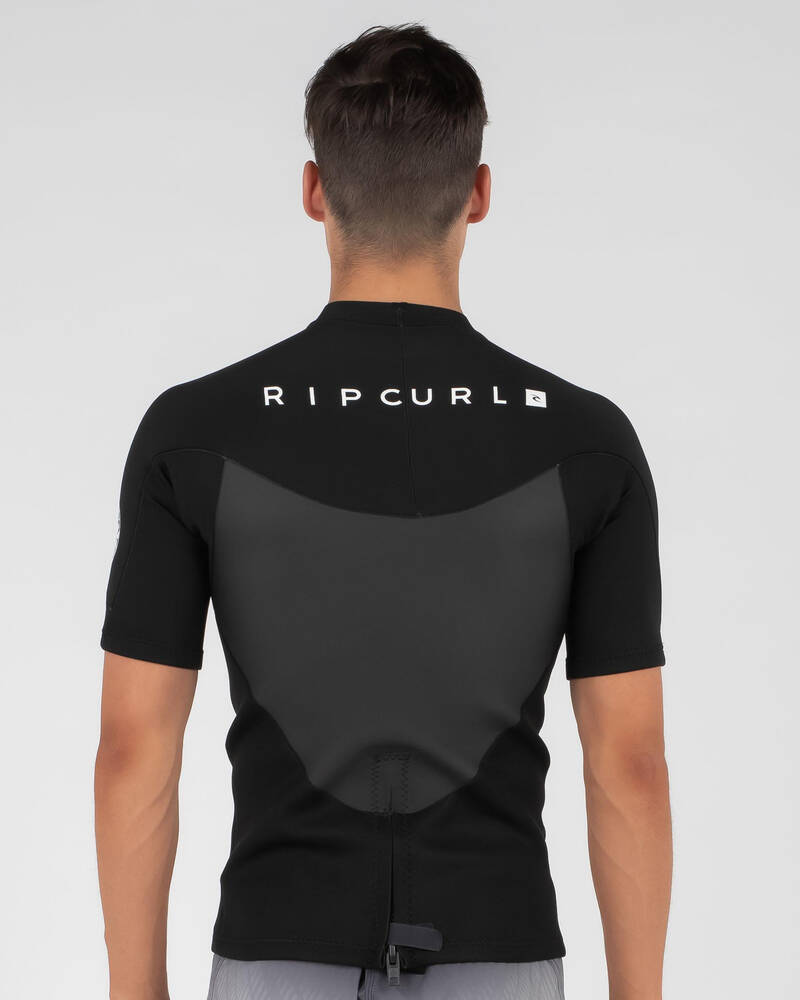 Rip Curl Omega Short Sleeve Wetsuit Top for Mens