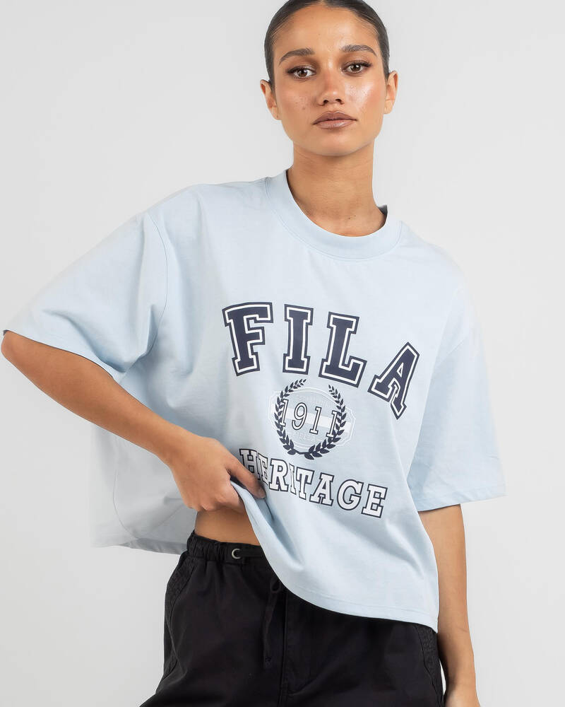 Fila City Bailey Cropped T-Shirt for Womens