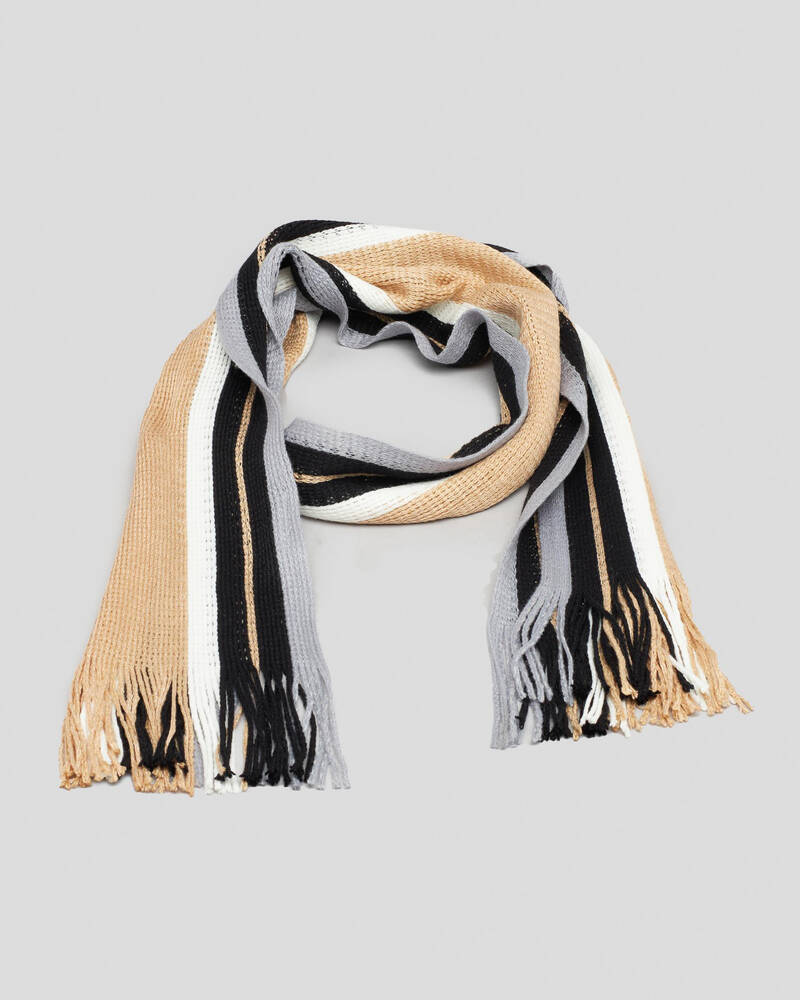 Miscellaneous Classic Striped Scarf for Mens