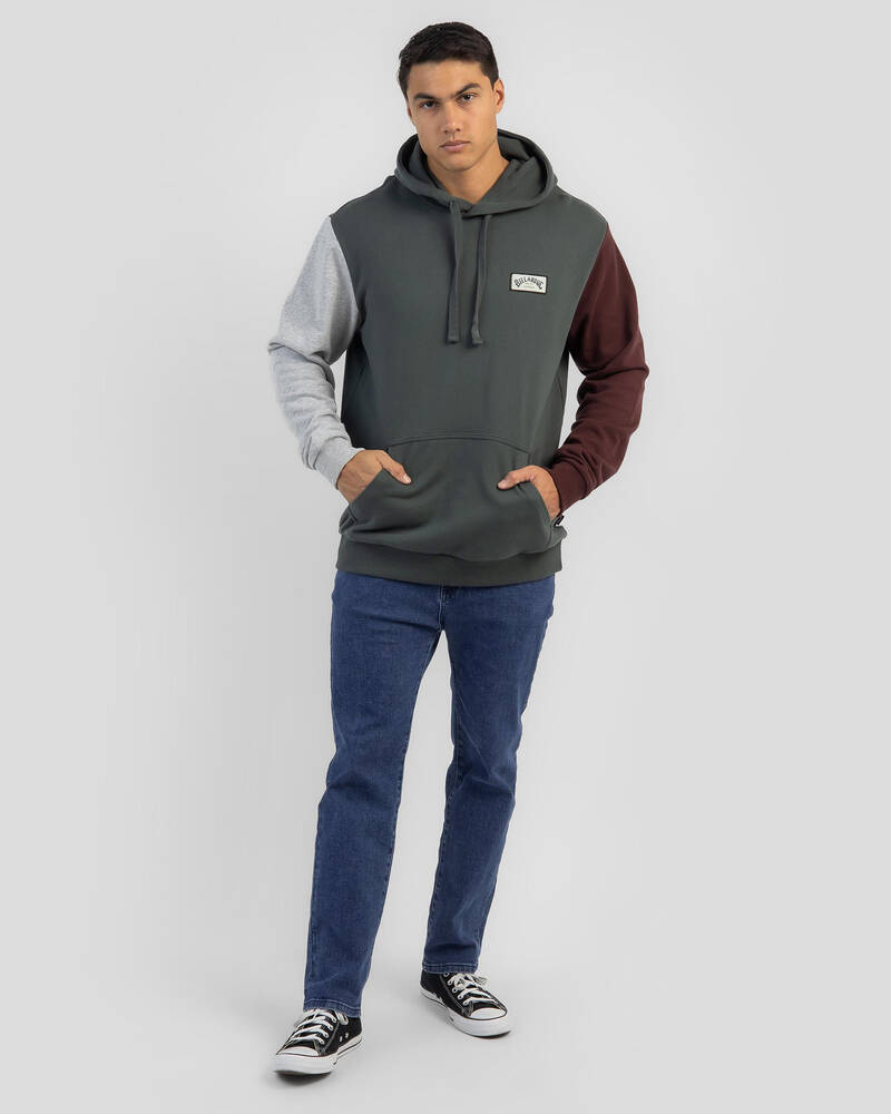 Billabong Colour Block Pop Hoodie for Mens