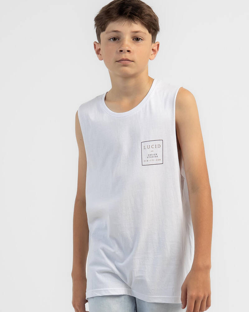 Lucid Boys' Protract Muscle Tank for Mens