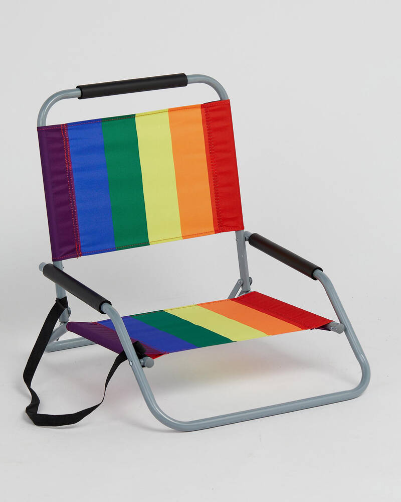 Get It Now Rainbow Beach Chair for Unisex