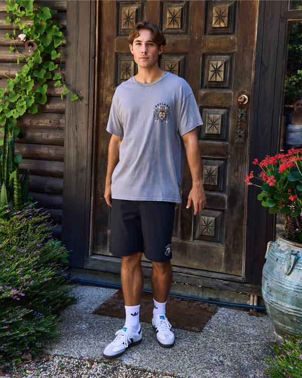 Salty Life Whirlwind Elastic Waist Shorts for Mens