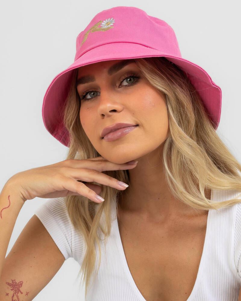 Rusty Meadow Bucket Hat for Womens