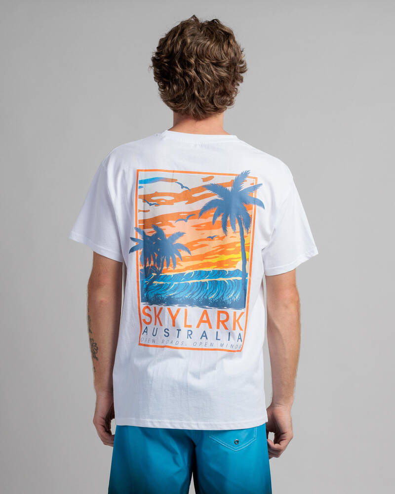 Skylark Sunset Swell T-Shirt for Mens