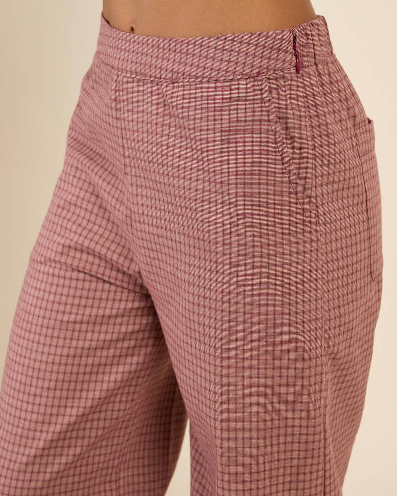 Rhythm Lucy Wide Leg Pants for Womens