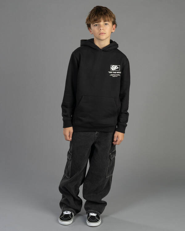 Vans Boys' Stacked Hi Pullover Hoodie for Mens