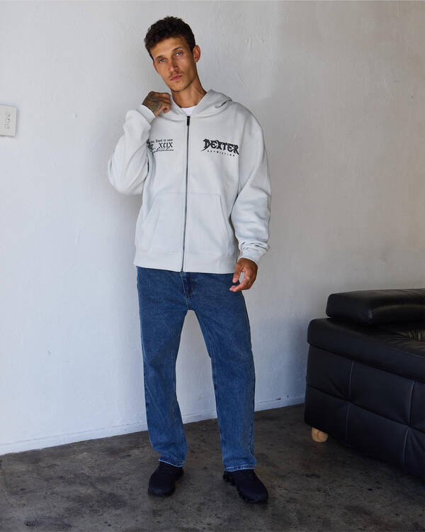 Dexter Torment Zip Through Hoodie for Mens