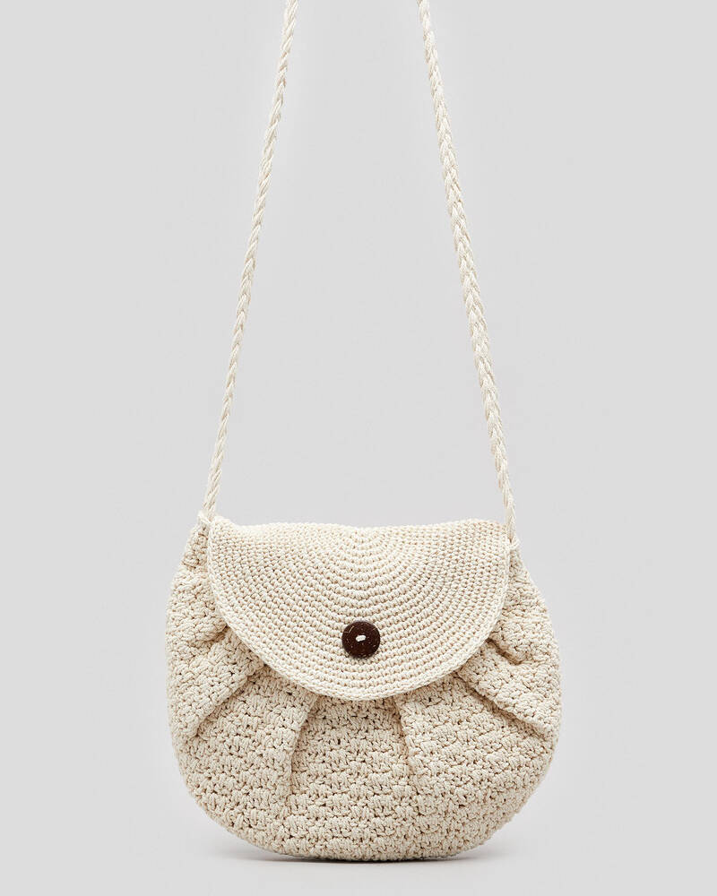 Mooloola Lido Macrame Crossbody Bag for Womens