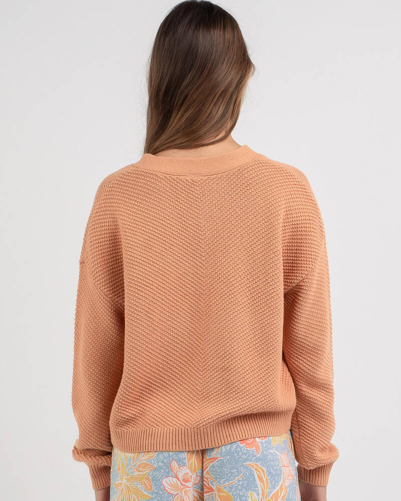 Roxy Wonder Time Knit Cardigan for Womens