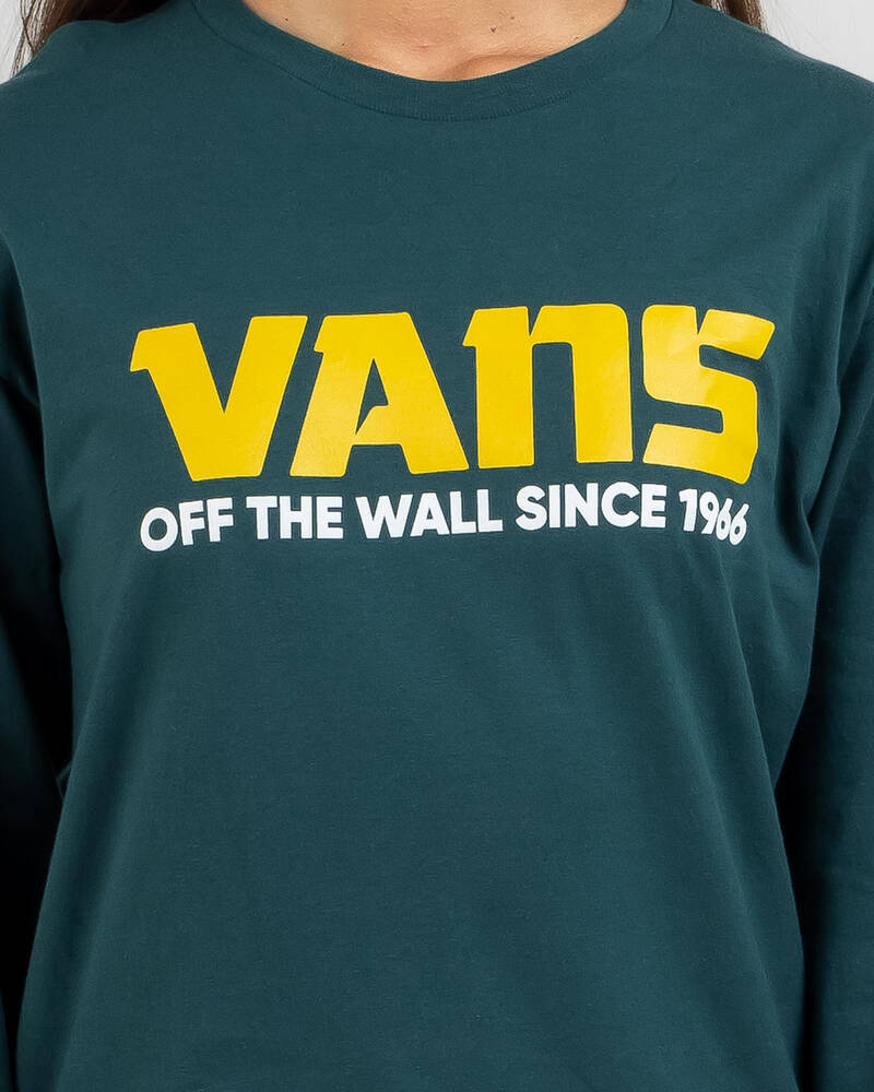 Vans Mt Vans Long Sleeve T-Shirt for Womens