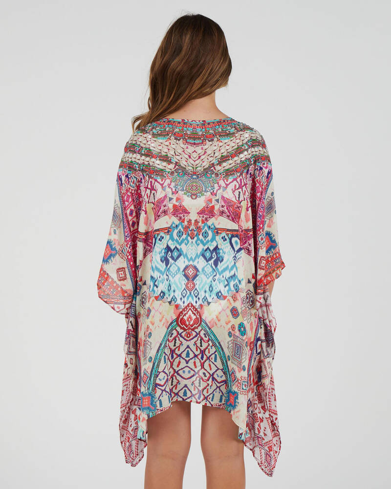 Kaiami Girls' Gaze Kaftan Beach Cover for Womens
