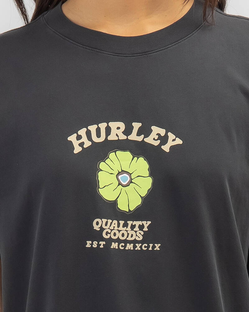 Hurley Big Bloom T-Shirt for Womens