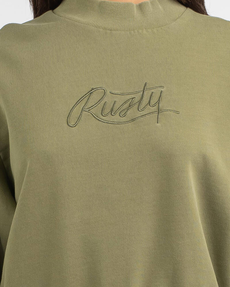 Rusty Stevie Oversized Sweatshirt for Womens
