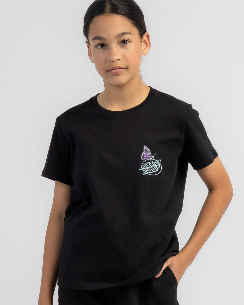 Santa Cruz Girls' Mushroom Monarch Dot T-Shirt for Womens