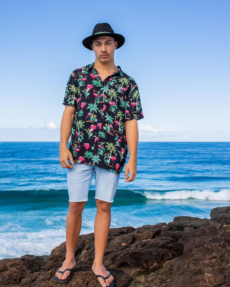 Lucid Varnish Denim Shorts for Mens