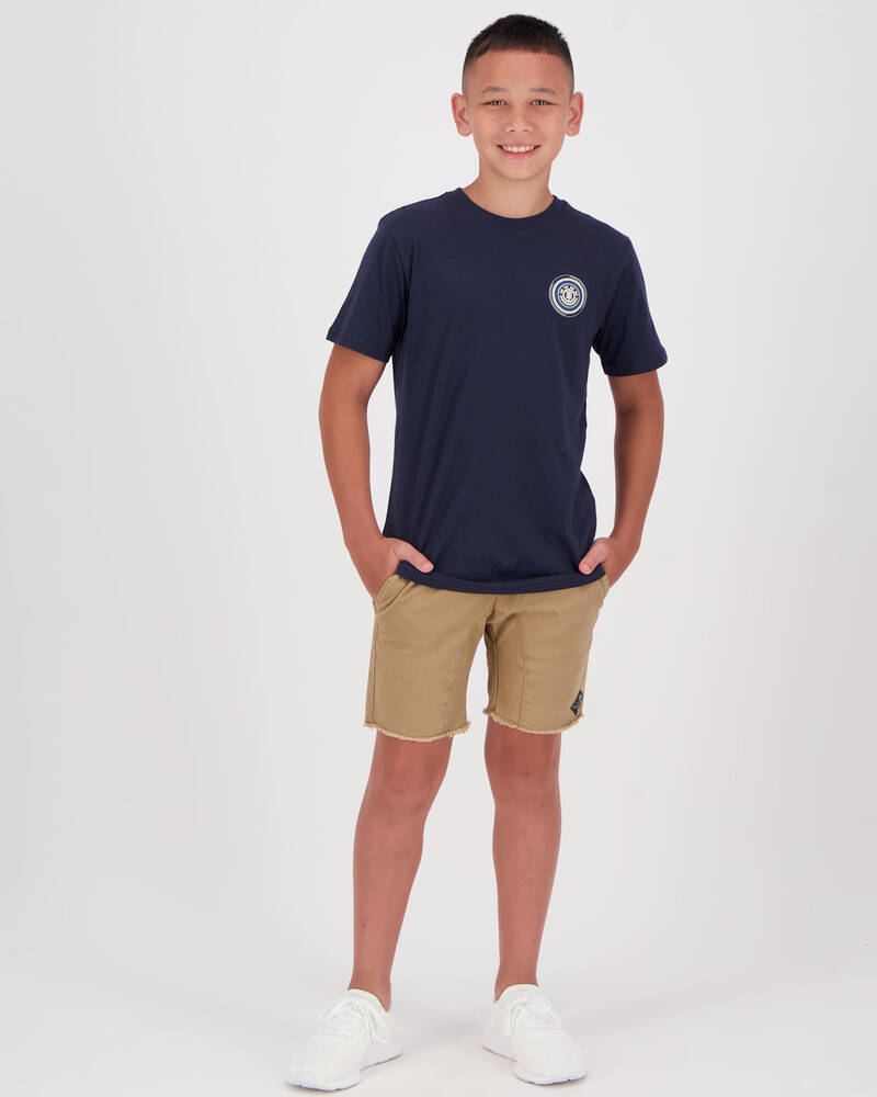 Element Boys' Hatched T-Shirt for Mens