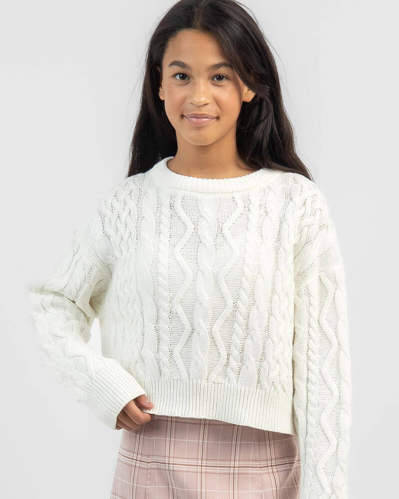 Mooloola Girls' York Cable Knit Jumper for Womens