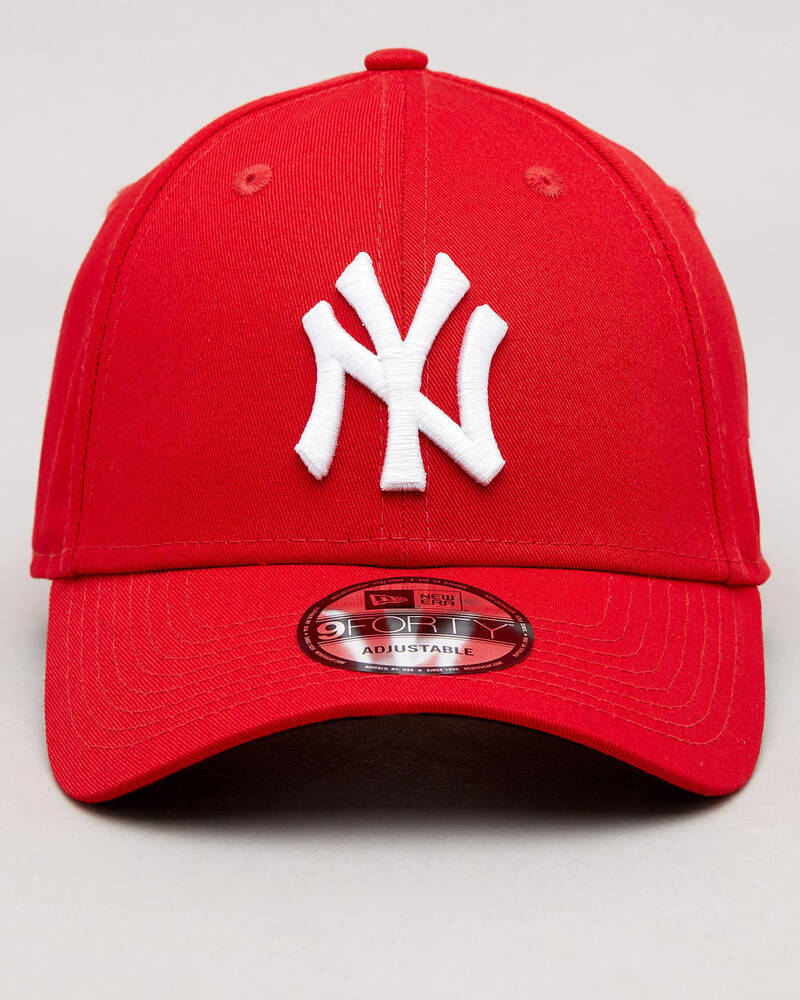 Shop New Era NY Yankees Cap In Scarlet - Fast Shipping & Easy Returns ...